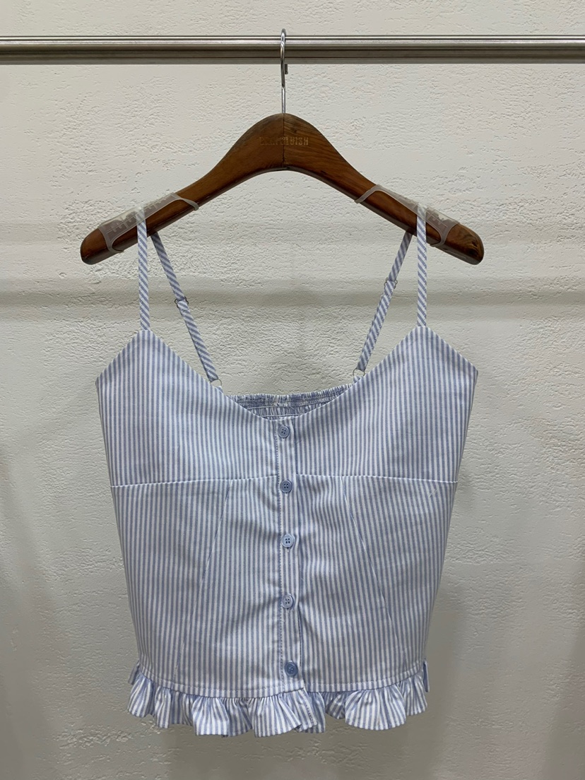 BANI BLUBH韓國直郵女裝新品人氣熱賣時尚24春夏吊帶背心BABYTOUCH吊帶/背心圖色1