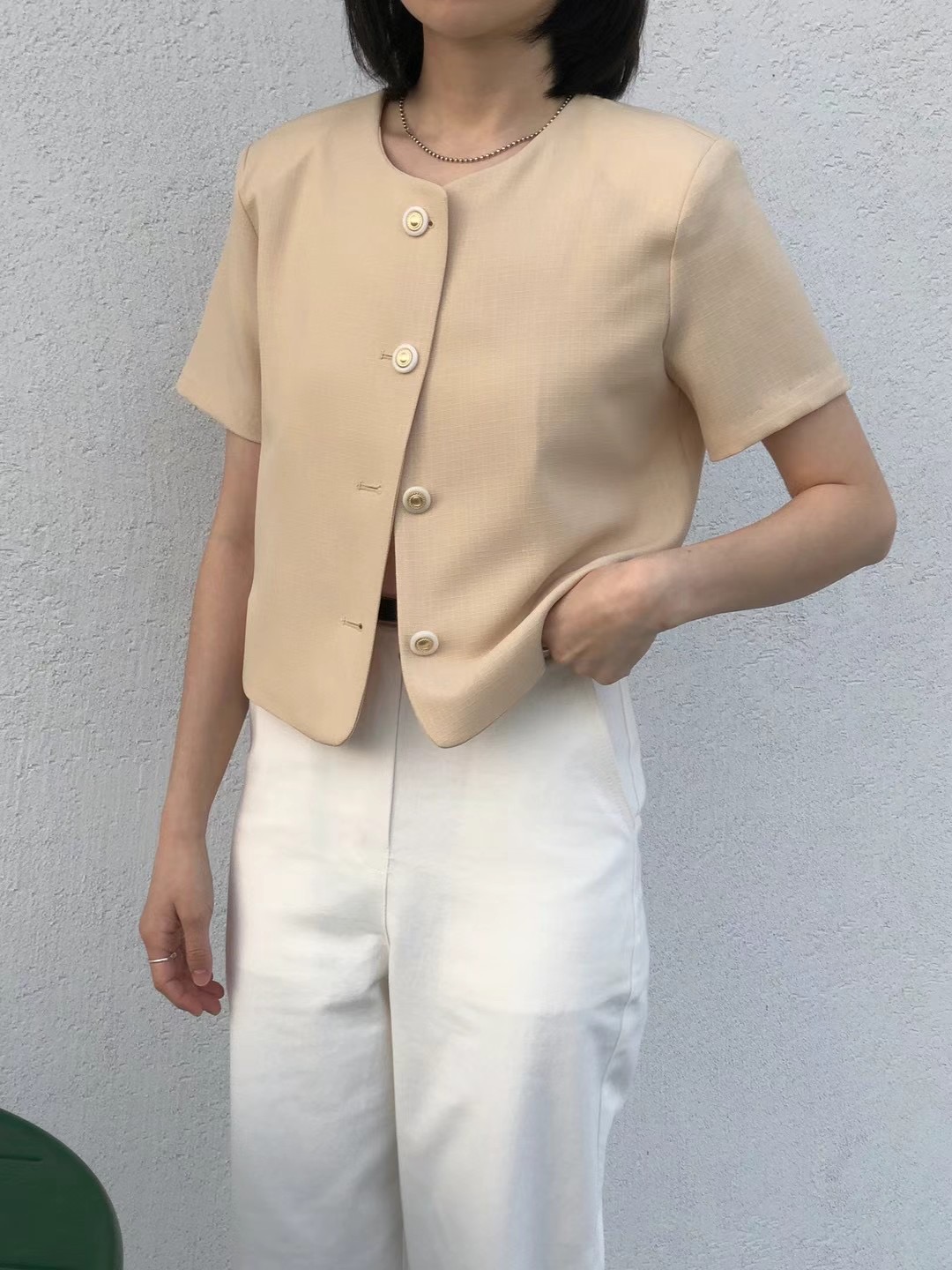 FERVENT韓國直郵東大門實拍女裝新款時尚推薦人氣休閑24春夏夾克FERVENT-2件起夾克圖色1