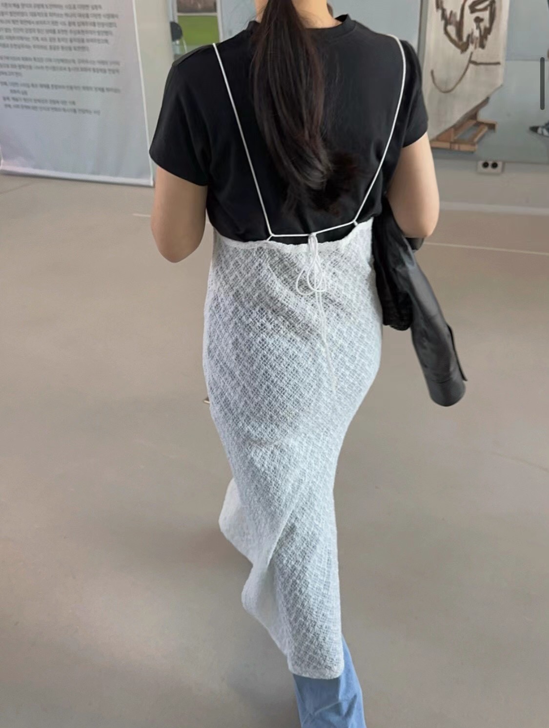 FERVENT韓國直郵女裝新款24春夏職業推薦熱賣休閑真品連衣裙FERVENT連衣裙