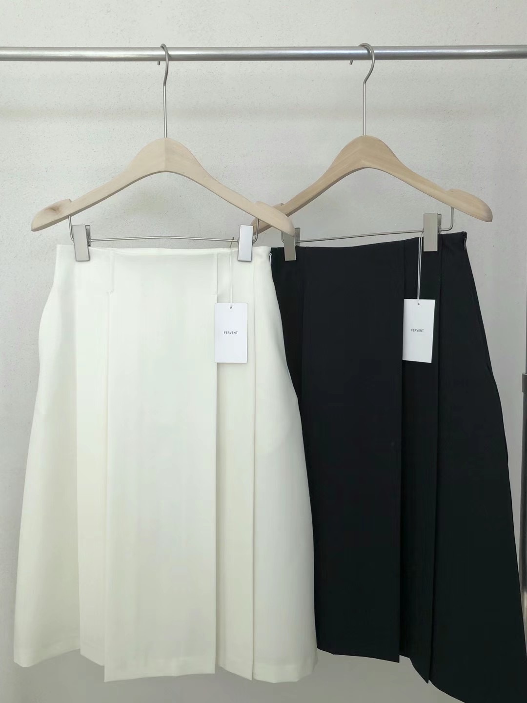FERVENT韓國直郵女裝新品24春夏人氣真品熱賣半身裙中短裙FERVENT半身裙/中短裙圖色2左二色
