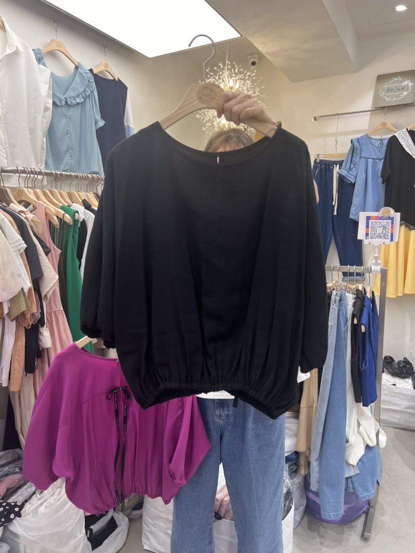 HOJAE韓國直郵女裝新品推薦人氣職業熱賣24春夏襯衫蕾絲衫HOJAE襯衫/蕾絲衫圖色2