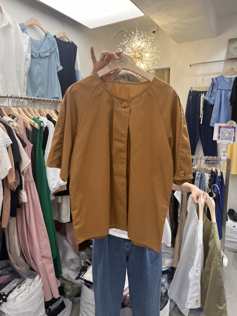 HOJAE韓國直郵女裝新品人氣職業熱賣推薦24春夏襯衫蕾絲衫HOJAE襯衫/蕾絲衫圖色3
