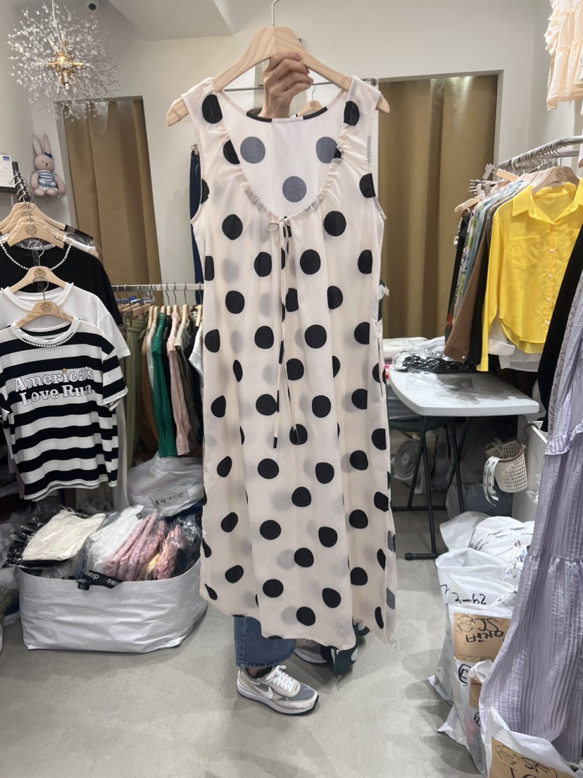 HOJAE韓國直郵東大門代購女裝新品真品熱賣休閑24春夏連衣裙HOJAE連衣裙