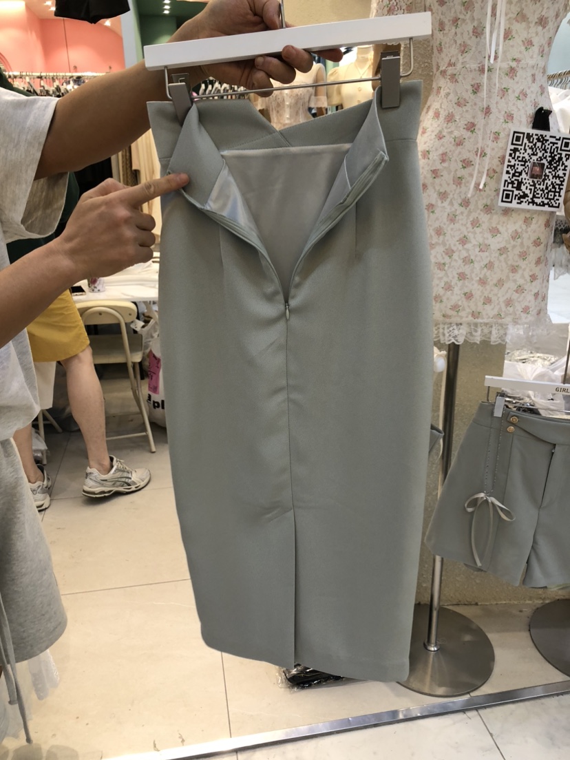 high heels直郵韓國代購女裝新品職業時尚真品人氣休閑長裙HIGH HEELS長裙