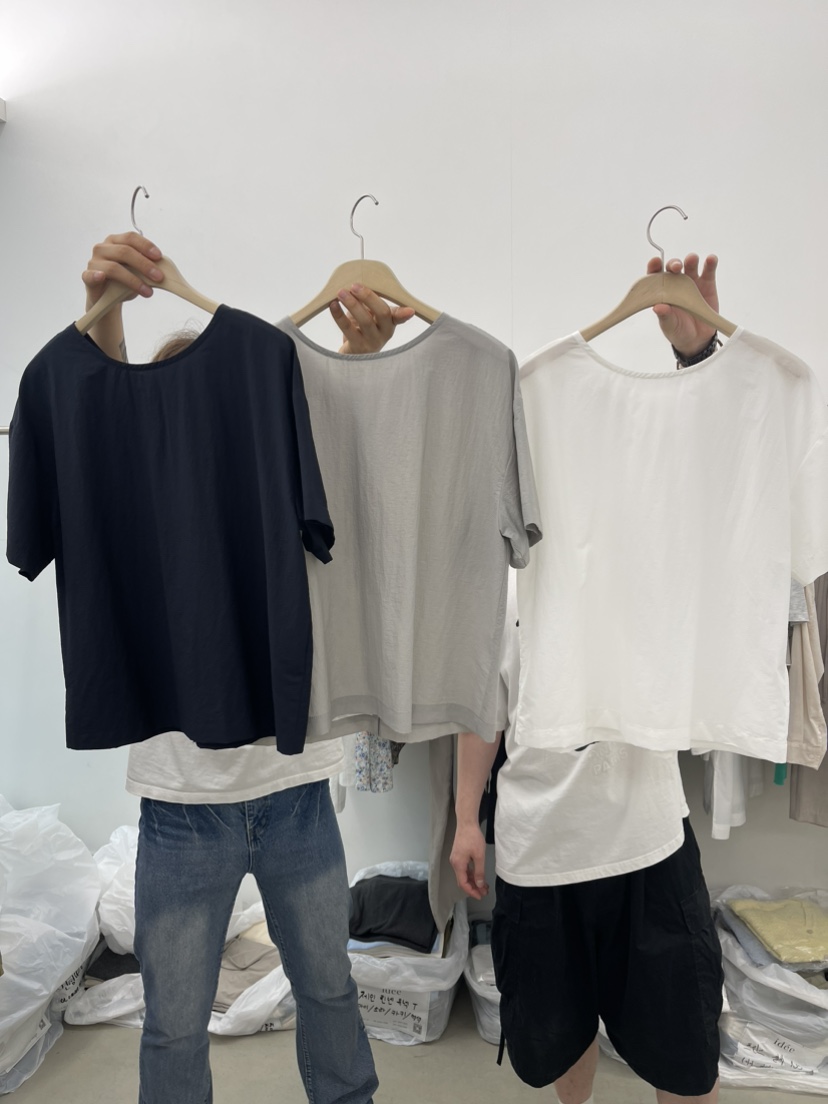 idee韓國直郵女裝新款人氣熱賣時尚休閑推薦職業真品24春夏T恤IDEE-AT恤