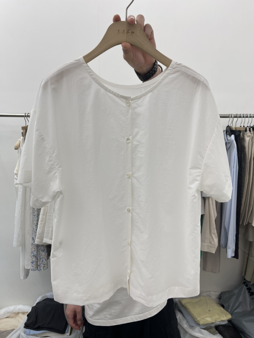 idee韓國直郵女裝新款人氣熱賣時尚休閑推薦職業真品24春夏T恤IDEE-AT恤圖色1