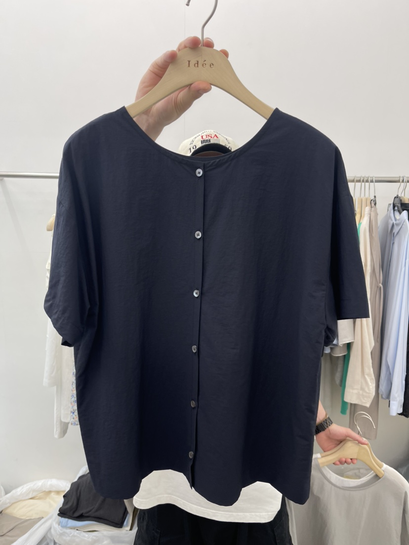 idee韓國直郵女裝新款人氣熱賣時尚休閑推薦職業真品24春夏T恤IDEE-AT恤圖色3