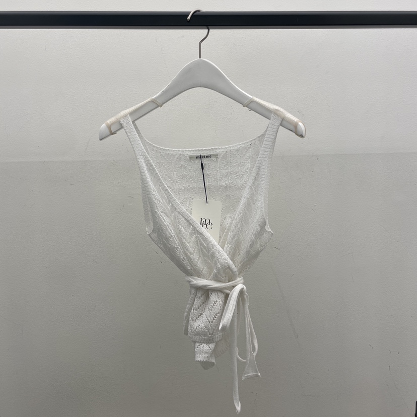 meet me直郵韓國代購女裝新款熱賣真品時尚推薦休閑吊帶背心MEET ME吊帶/背心