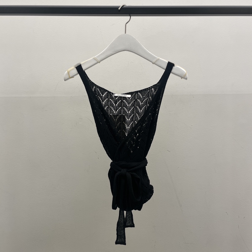 meet me直郵韓國代購女裝新款熱賣真品時尚推薦休閑吊帶背心MEET ME吊帶/背心圖色2