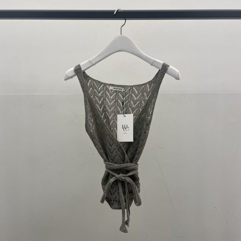 meet me直郵韓國代購女裝新款熱賣真品時尚推薦休閑吊帶背心MEET ME吊帶/背心圖色3