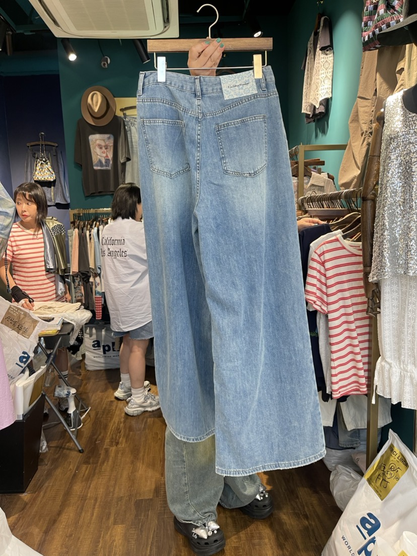 MERCI LINDA韓國直郵東大門代購女裝新品職業真品推薦牛仔褲MERCI LINDA牛仔褲