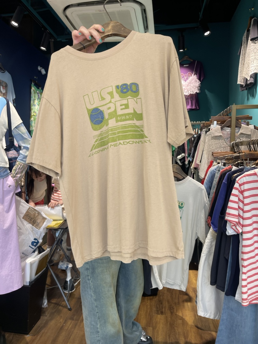 MERCI LINDA韓國直郵東大門代購女裝新款職業真品24春夏T恤MERCI LINDAT恤圖色1