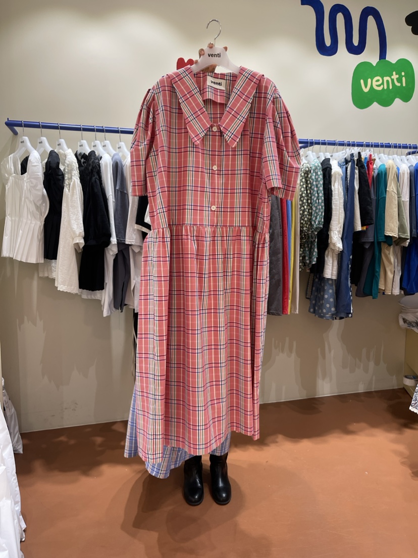 Venti直郵韓國代購女裝新款時尚推薦休閑人氣真品熱賣連衣裙VENTI連衣裙圖色2