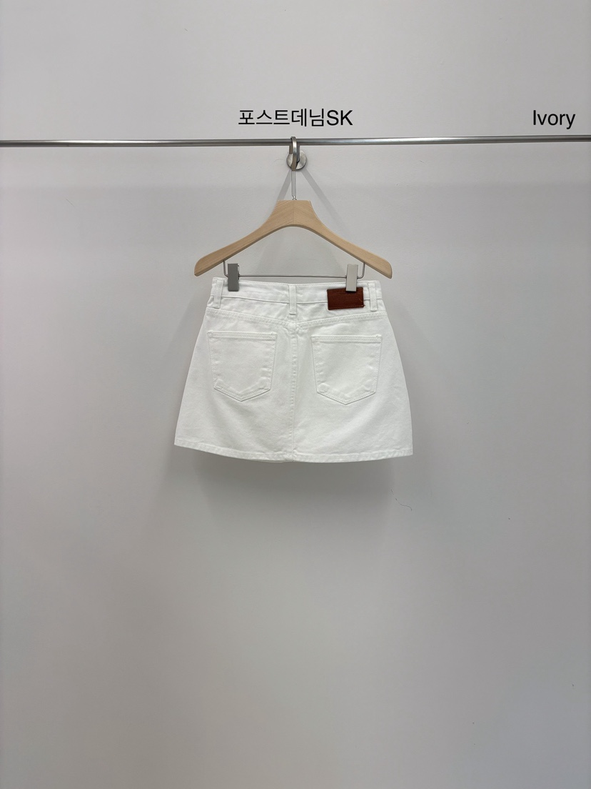 VERGAMOT韓國直郵東大門代購女裝新品時尚人氣真品短裙牛仔布VERGAMOT短裙