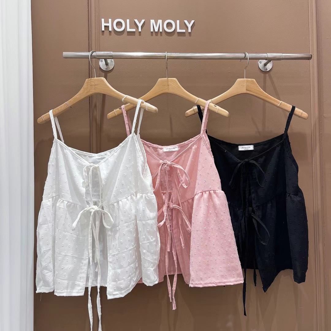 HOLYMOLY韓國直郵東大門代購女裝新品職業真品時尚吊帶背心DKS08吊帶/背心