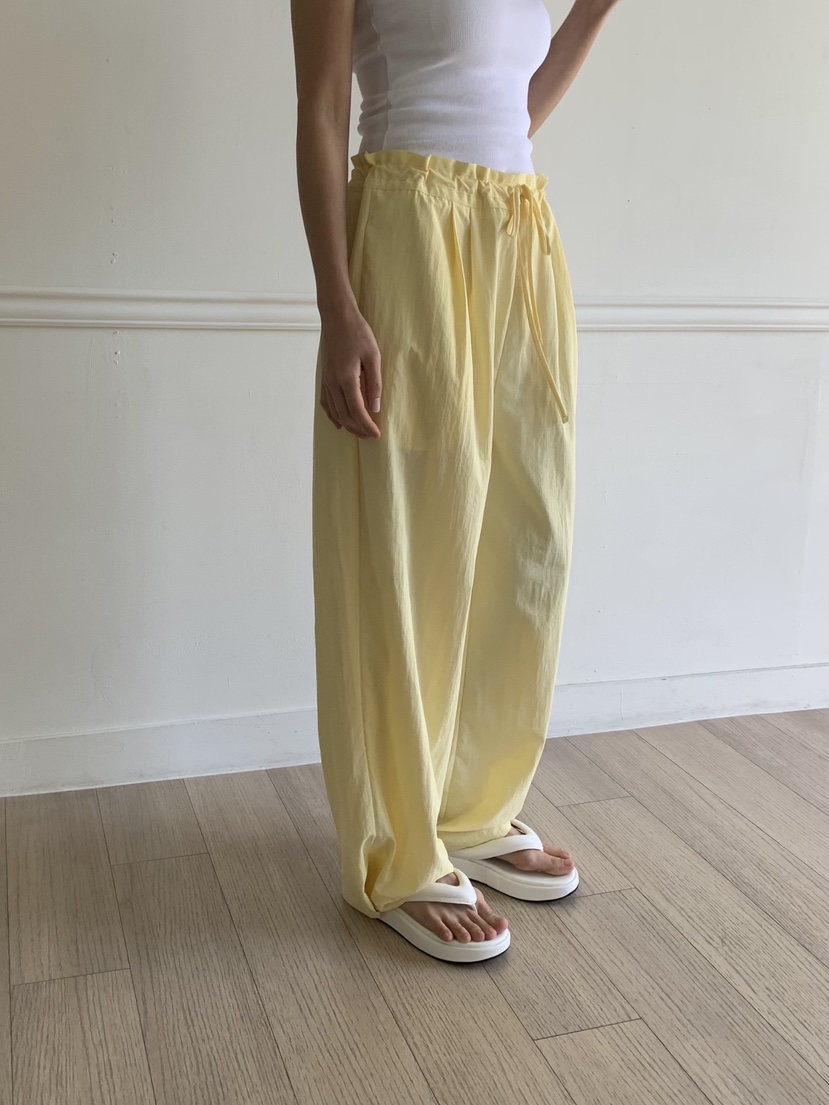 MURR直郵韓國代購女裝新款職業24春夏推薦熱賣休閑休閑褲MURR休閑褲