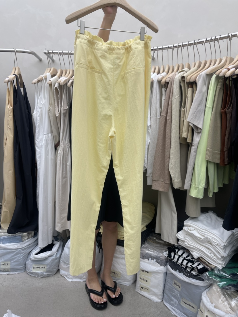 MURR直郵韓國代購女裝新款職業24春夏推薦熱賣休閑休閑褲MURR休閑褲