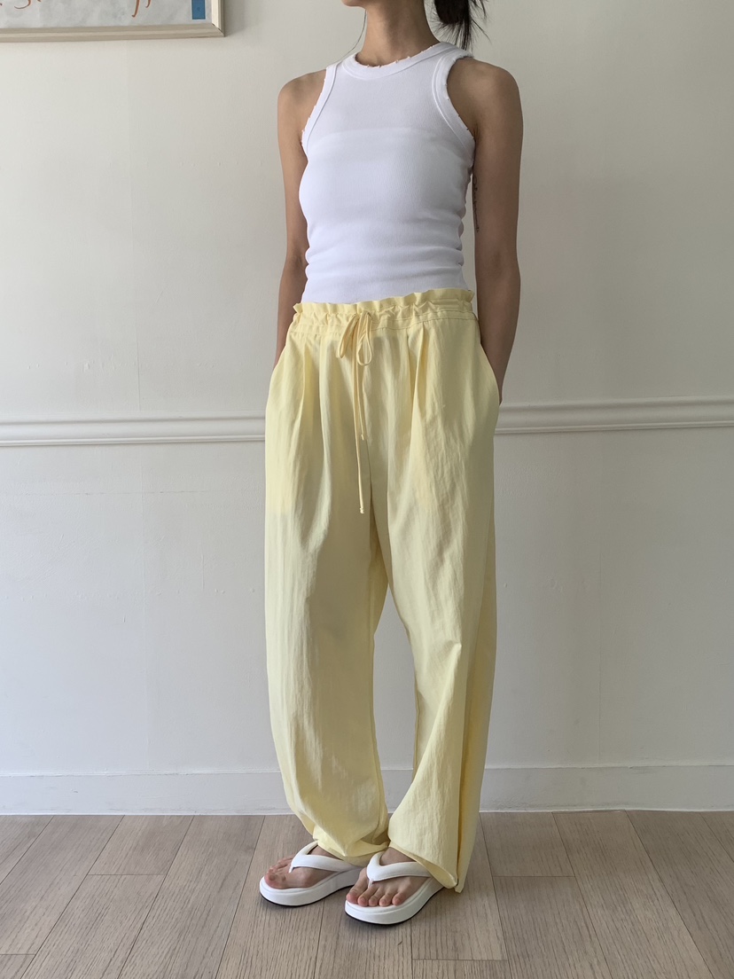 MURR直郵韓國代購女裝新款職業24春夏推薦熱賣休閑休閑褲MURR休閑褲