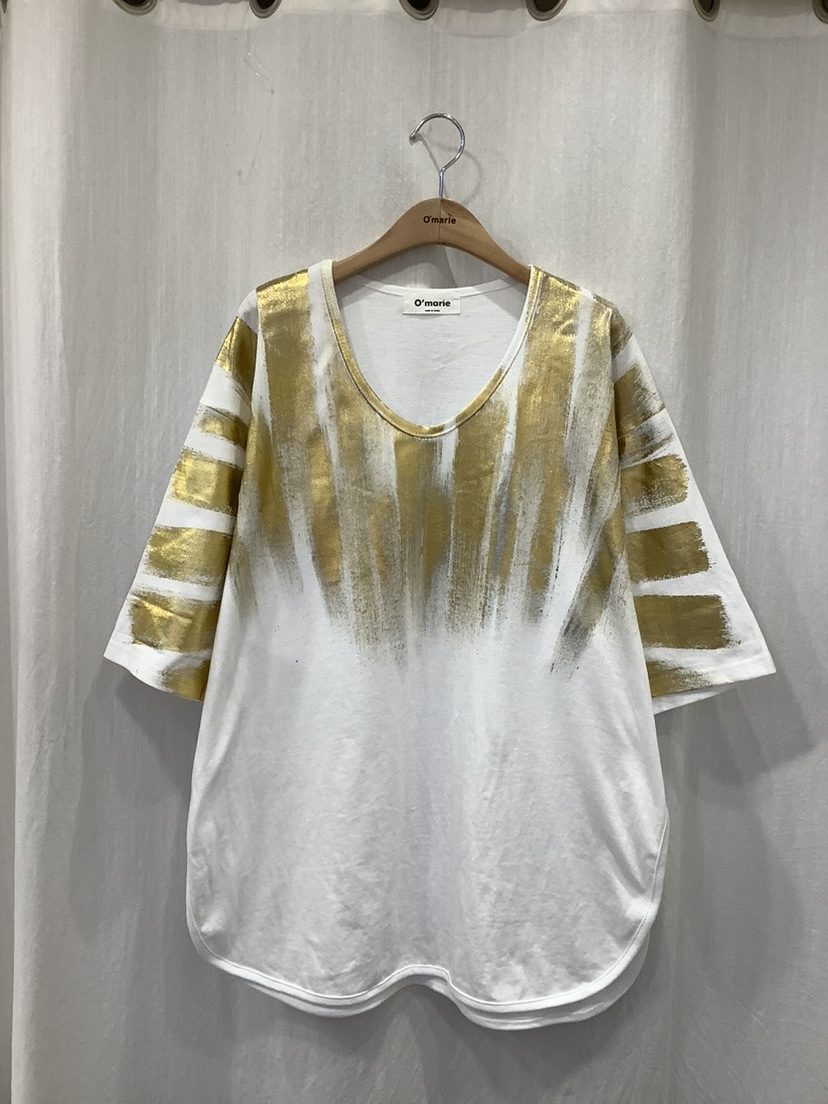 O MARIE韓國直郵女裝新品真品時尚推薦24春夏職業人氣T恤O'MARIET恤