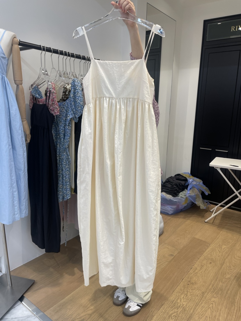 RIVEROOM韓國直郵女裝新品時尚休閑人氣熱賣24春夏連衣裙RIVEROOM連衣裙