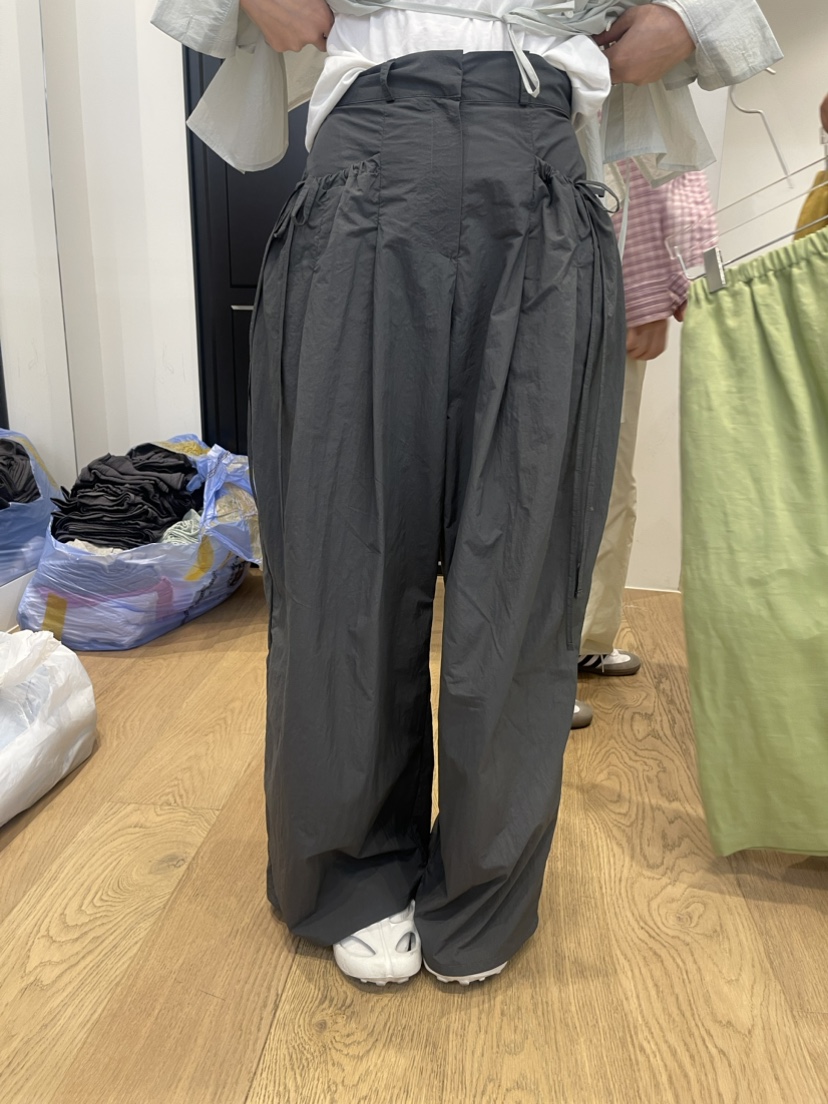 RIVEROOM韓國直郵東大門代購女裝新款真品人氣24春夏休閑褲RIVEROOM休閑褲圖色4
