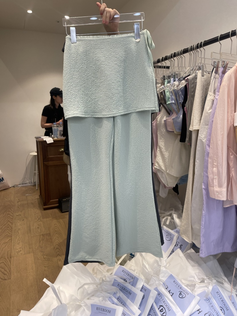 RIVEROOM韓國直郵東大門代購女裝新品熱賣真品職業推薦裙褲RIVEROOM裙褲圖色2