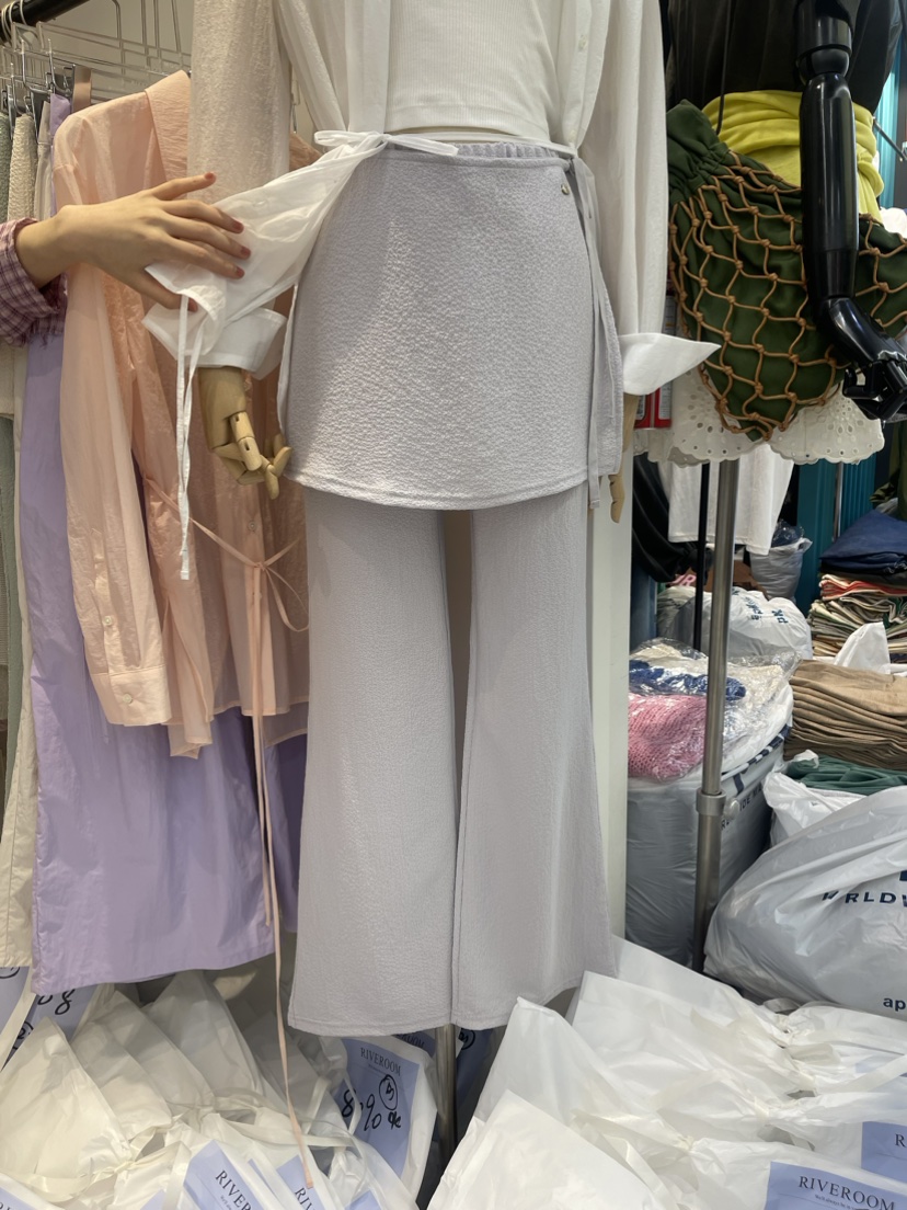 RIVEROOM韓國直郵東大門代購女裝新品熱賣真品職業推薦裙褲RIVEROOM裙褲圖色4