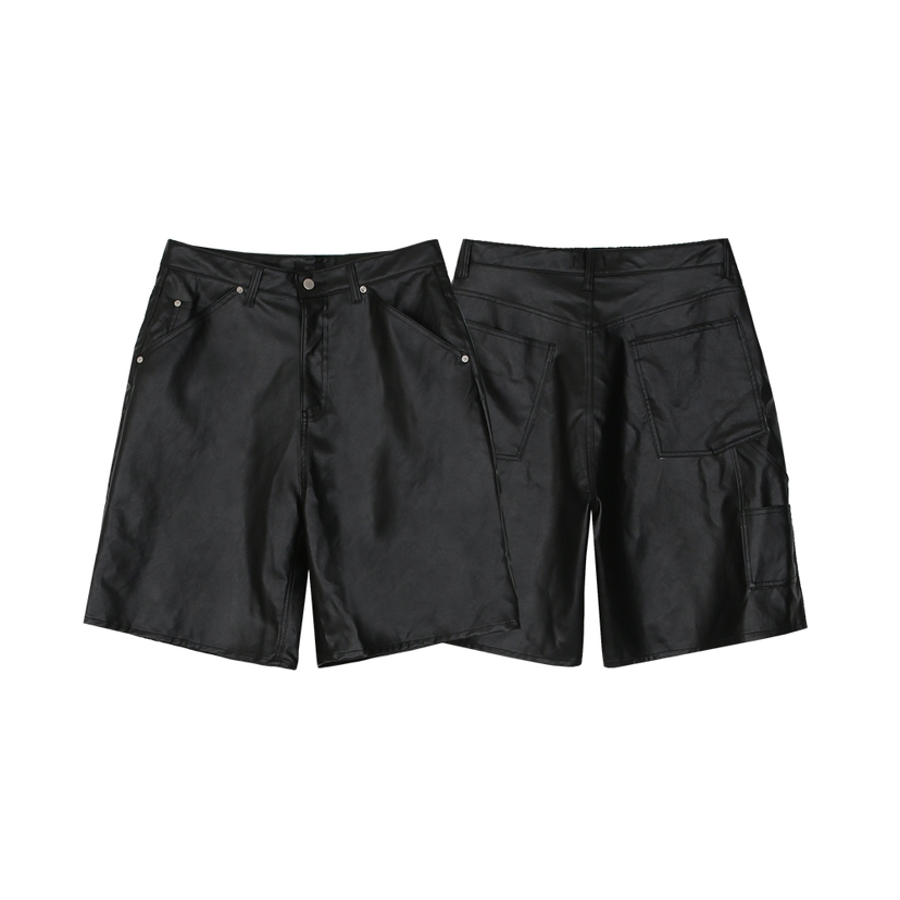 ROA-男裝直郵韓國代購女裝新品真品熱賣時尚推薦人氣短褲皮革ROA短褲