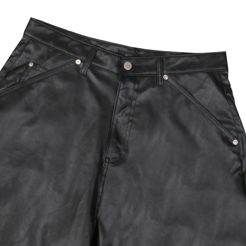 ROA-男裝直郵韓國代購女裝新品真品熱賣時尚推薦人氣短褲皮革ROA短褲