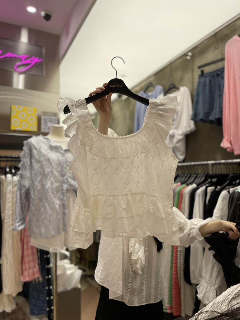 RUNWAY直郵韓國代購女裝新款24春夏人氣真品職業吊帶背心RUNWAY吊帶/背心