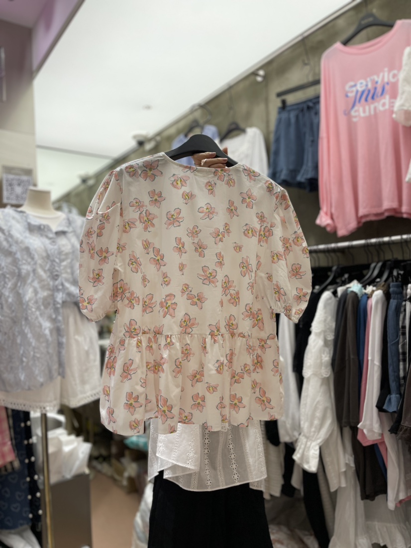 RUNWAY韓國直郵女裝新品人氣真品熱賣職業時尚休閑襯衫蕾絲衫RUNWAY襯衫/蕾絲衫