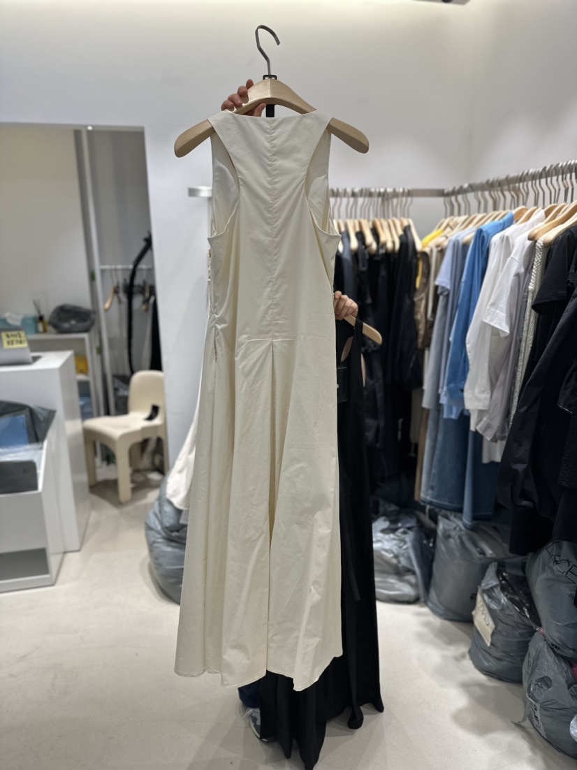 RICH SISTER韓國直郵女裝新品24春夏時尚休閑連衣裙含腰帶RICH SISTER連衣裙