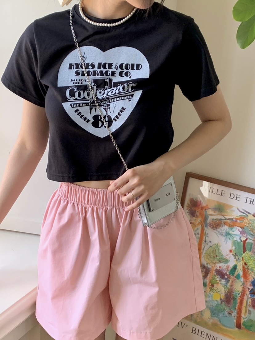 SUNDAY MOOD韓國直郵東大門代購女士新款人氣真品熱賣推薦T恤BOWIET恤