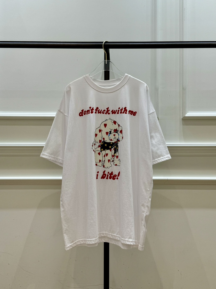 SUNDAY MOOD韓國直郵女士新款休閑24春夏人氣職業真品T恤BOWIET恤