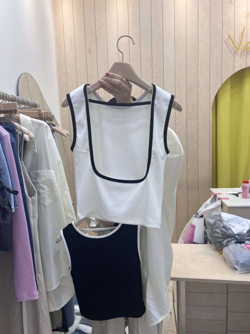 VARIAL韓國直郵東大門實拍女裝新品時尚人氣真品休閑吊帶背心VARIAL吊帶/背心