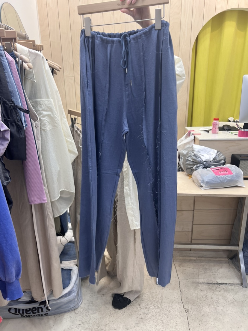 VARIAL韓國直郵東大門代購女裝新款時尚休閑休閑褲闊腿褲亞麻VARIAL休閑褲圖色3