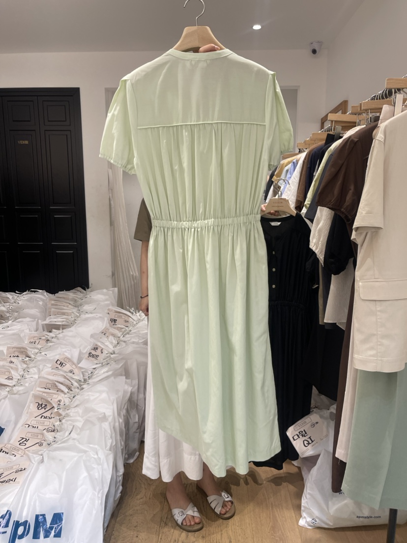 VENIR直郵韓國代購女裝新品熱賣時尚休閑真品推薦人氣連衣裙VENIR-a連衣裙
