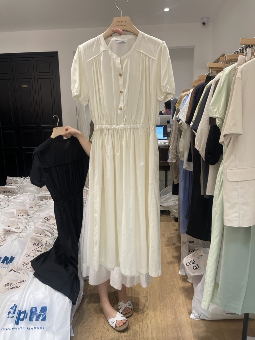 VENIR直郵韓國代購女裝新品熱賣時尚休閑真品推薦人氣連衣裙VENIR-a連衣裙圖色3