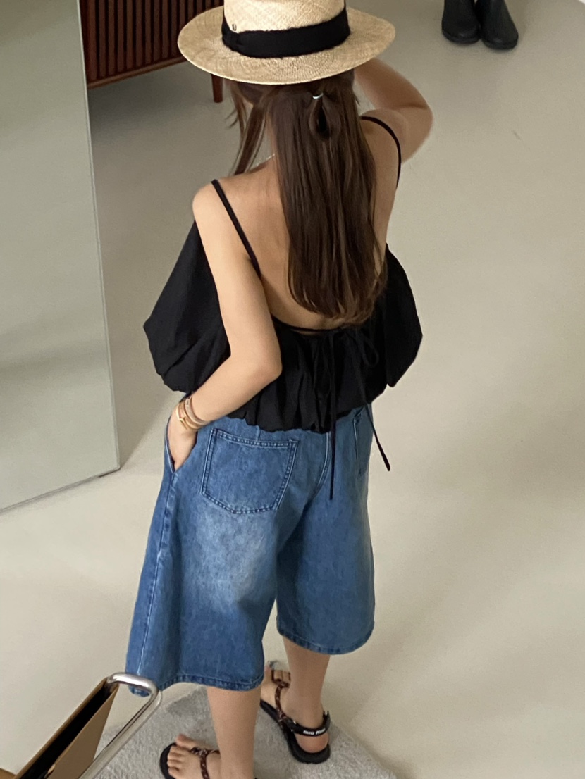 VIRKIN韓國直郵女裝新款時尚人氣休閑推薦熱賣職業吊帶背心THE TARDUST吊帶/背心