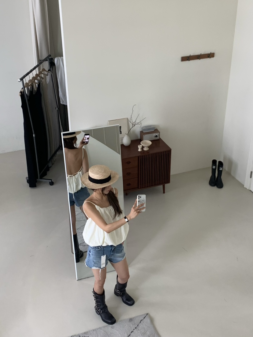 VIRKIN韓國直郵女裝新款時尚人氣休閑推薦熱賣職業吊帶背心THE TARDUST吊帶/背心