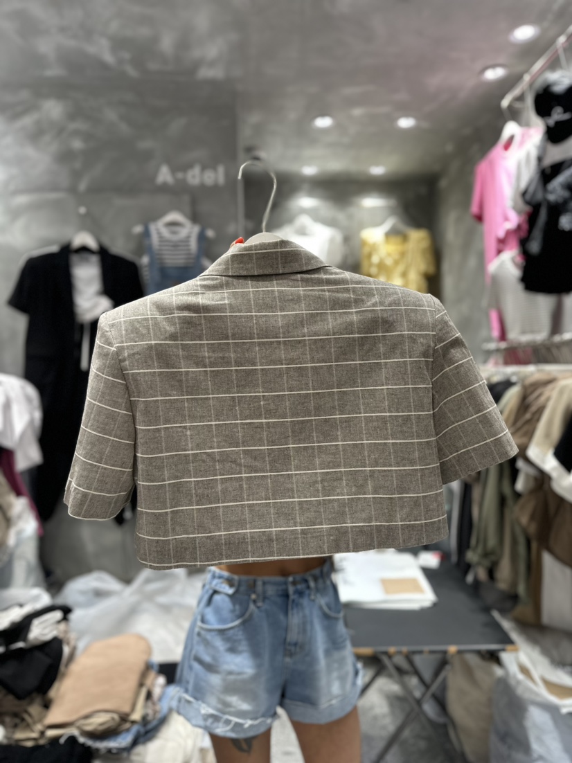 A-DEL韓國直郵女裝新品職業推薦真品熱賣休閑人氣時尚夾克A-DEL夾克