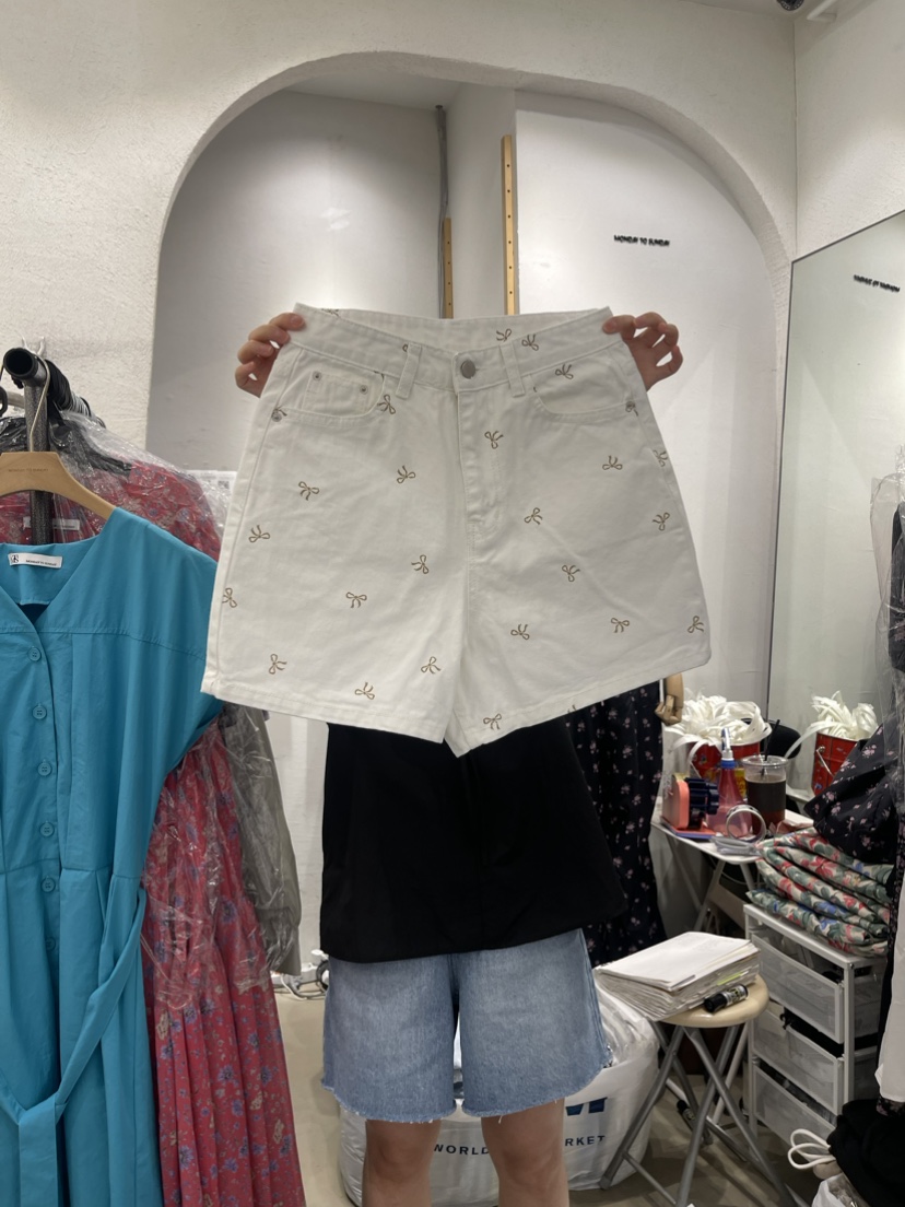 MONDAY TO SUNDAY韓國直郵東大門代購女裝新款時尚休閑短褲MONDAY TO SUNDAY短褲圖色2