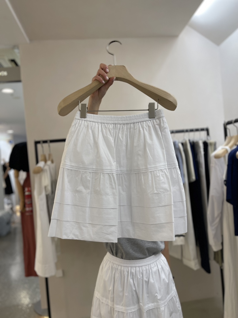 MYOS韓國直郵東大門實拍女裝新品推薦人氣24春夏短裙褶皺MYOS短裙