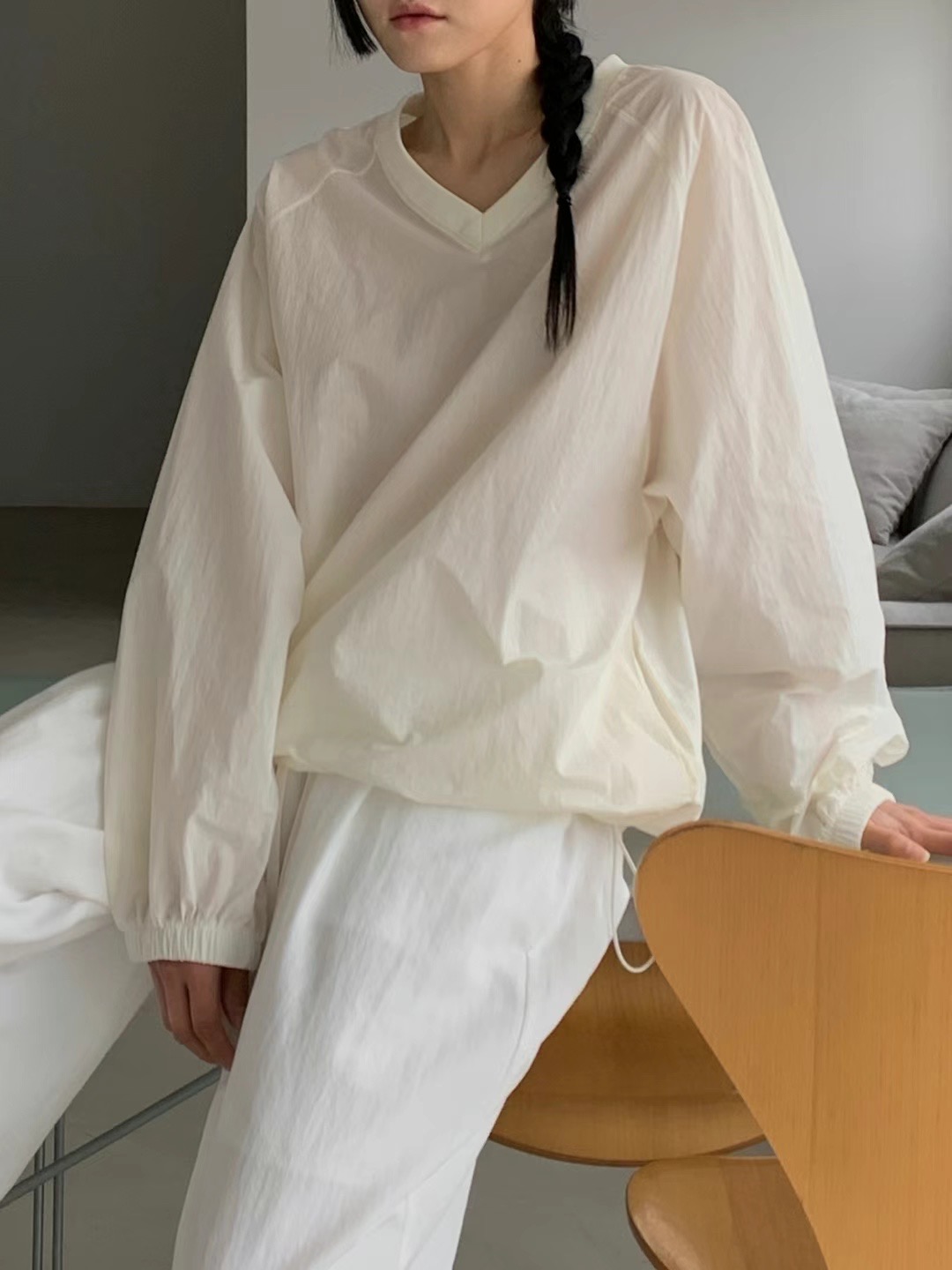 UNLESS韓國直郵東大門代購女裝新品職業真品推薦襯衫蕾絲衫UNLESS襯衫/蕾絲衫