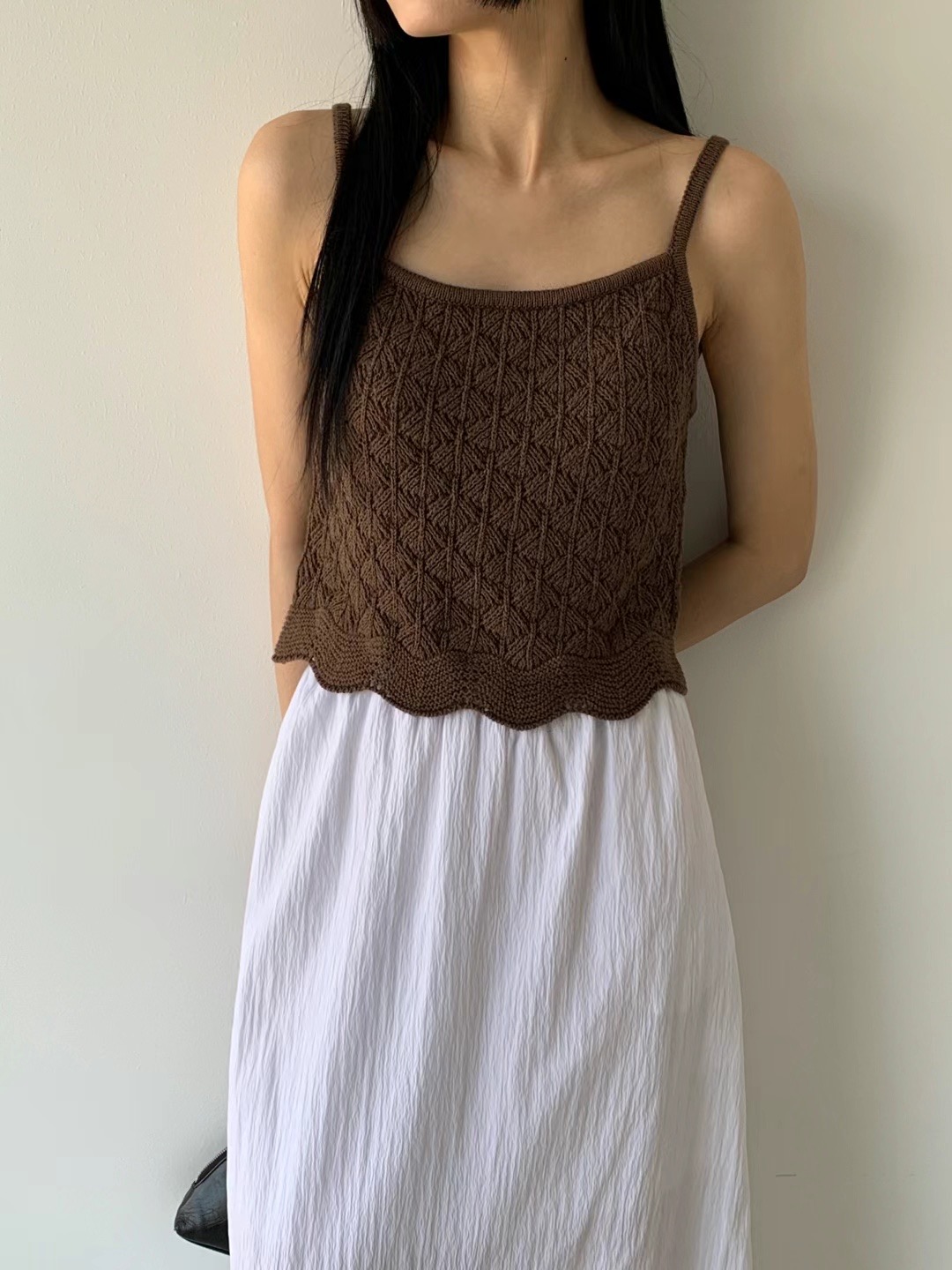 UNLESS韓國直郵東大門代購女裝新品熱賣休閑人氣推薦吊帶背心UNLESS吊帶/背心圖色2