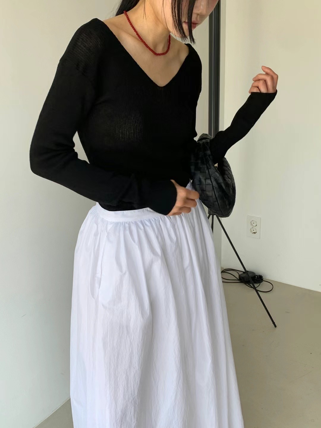 UNLESS直郵韓國代購女裝新品真品熱賣24春夏職業時尚針織衫UNLESS針織衫圖色3