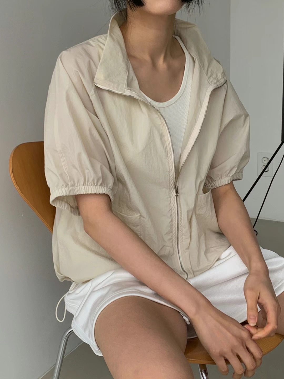 UNLESS韓國直郵東大門實拍女裝新品休閑職業推薦24春夏夾克UNLESS夾克圖色3