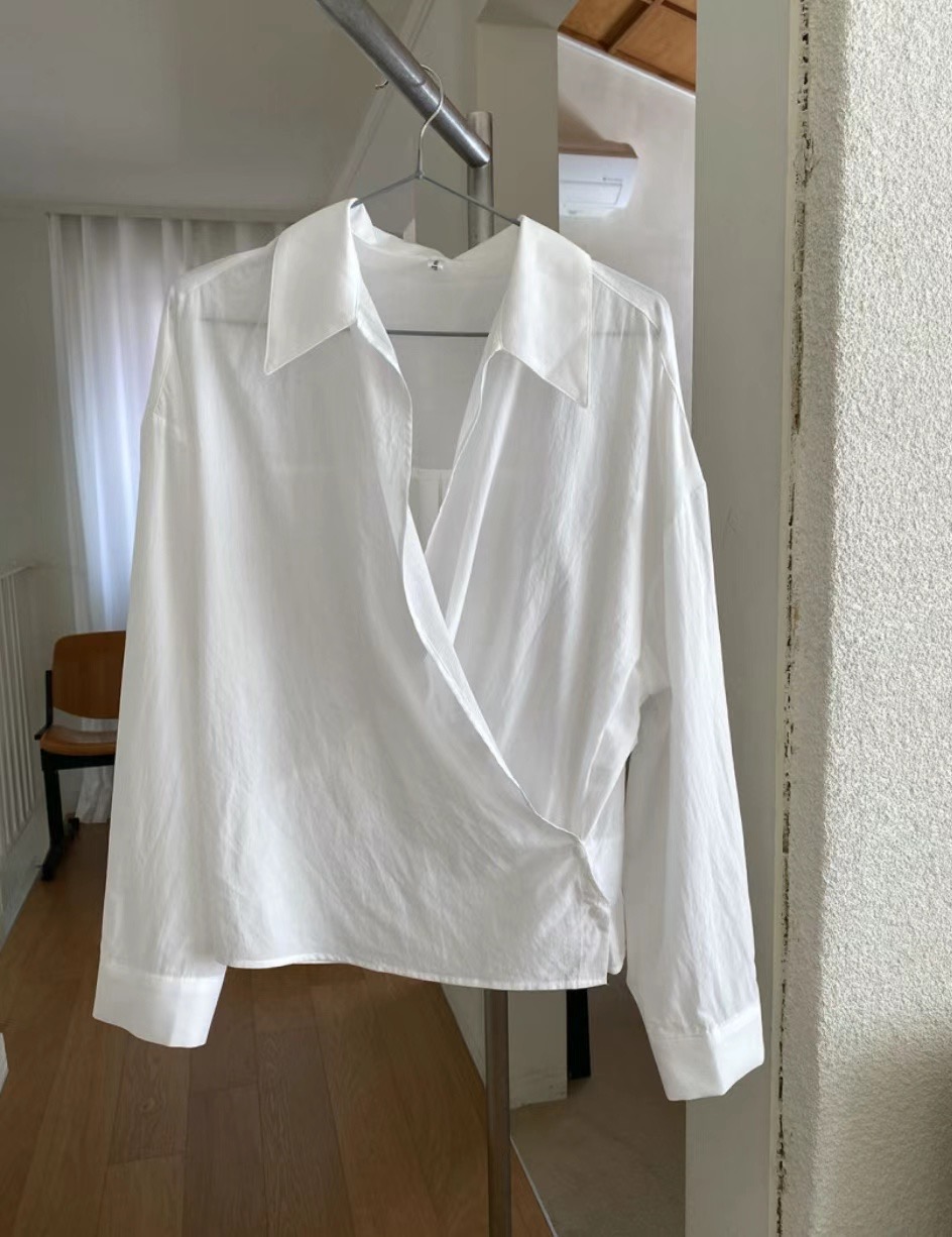 UNLESS直郵韓國代購女裝新品職業真品推薦24春夏襯衫蕾絲衫UNLESS襯衫/蕾絲衫