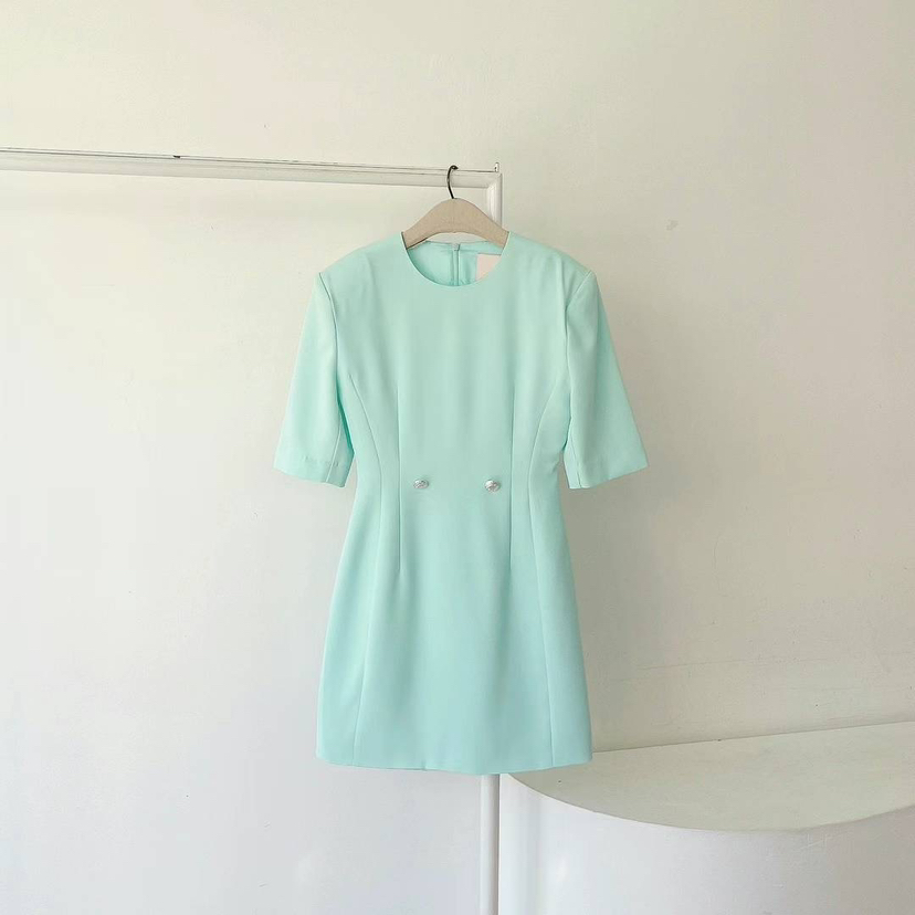 RIJINA韓國直郵東大門實拍女裝新品時尚職業人氣休閑連衣裙RIJINA連衣裙圖色2