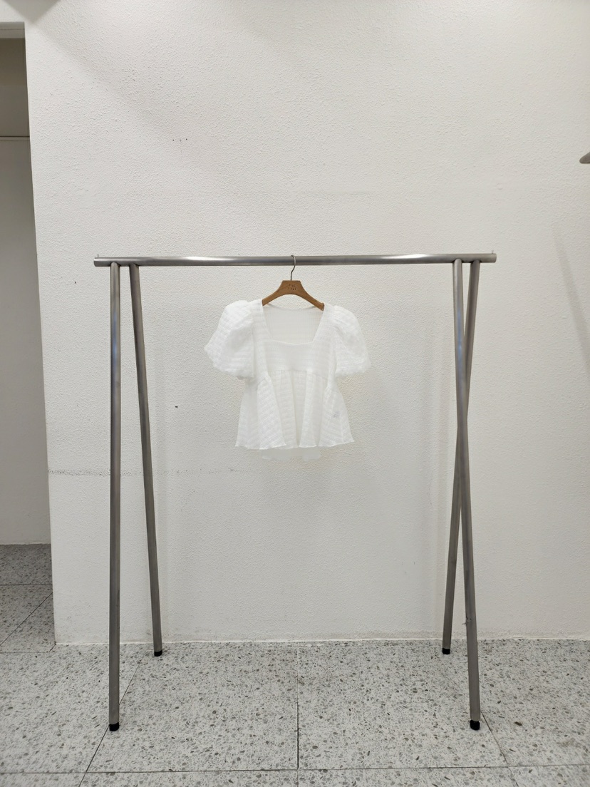THE FIRST-Q韓國直郵東大門代購女裝新款推薦職業襯衫蕾絲衫THE FIRST-Q襯衫/蕾絲衫圖色3